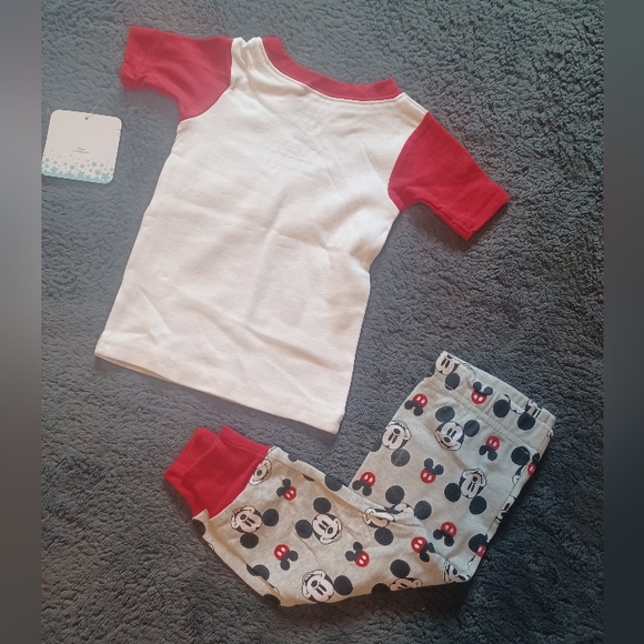 DISNEY BABY MICKEY MOUSE PJ SET - Picture 2 of 6